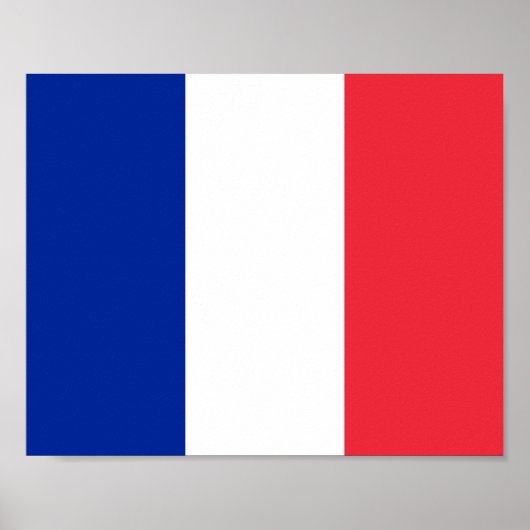 Franse vlag poster (Voorkant)