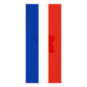 Franse vlag reclamekaart (Achterkant)
