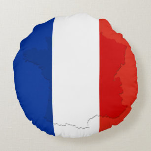 Franse vlag rond kussen