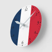 Franse vlag ronde klok (Hoek)