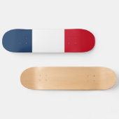 Franse vlag skateboard (Horizontaal)