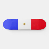 Franse vlag skateboard (Horizontaal)