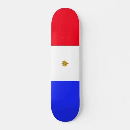 Franse vlag skateboard (Voorkant)