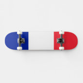 Franse vlag skateboard (Horizontaal)
