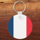 Franse vlag sleutelhanger (Voorkant)