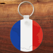 Franse vlag sleutelhanger (Voorkant)