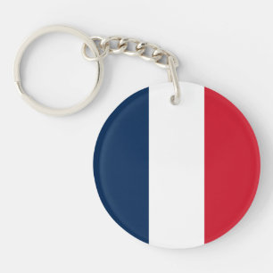 Franse vlag sleutelhanger