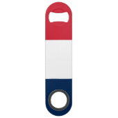 Franse vlag speed flessenopener (Voorkant)