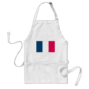 Franse vlag standaard schort
