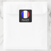Franse vlag Sticker (Tas)