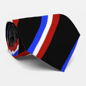 Franse vlag stropdas (Opgerold)