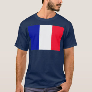 Franse vlag t-shirt
