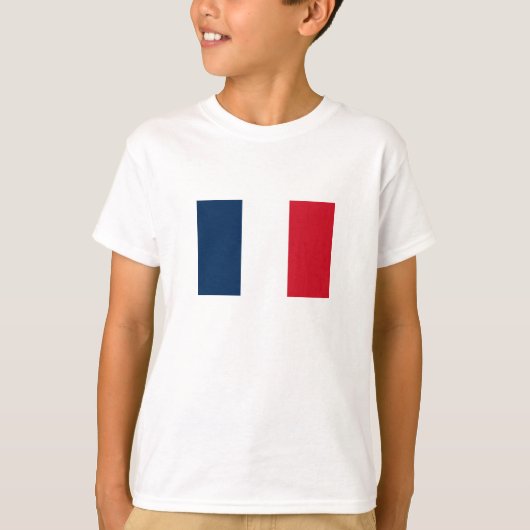 Franse Vlag T-shirt (Voorkant)