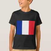 Franse vlag t-shirt (Voorkant)