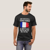 Franse vlag t-shirt (Voorkant volledig)