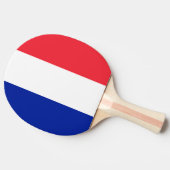 Franse vlag tafeltennisbatje (Zijkant)