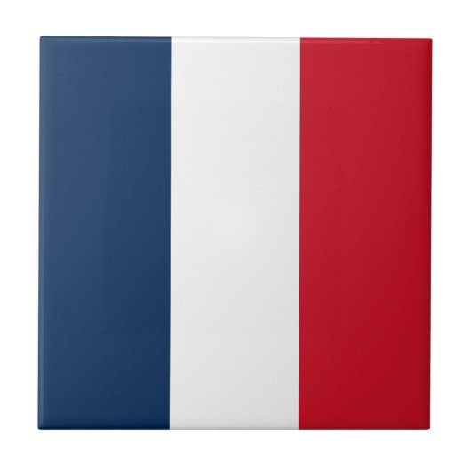 Franse vlag tegeltje (Voorkant)