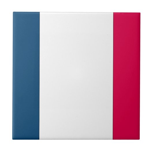 Franse vlag tegeltje (Voorkant)