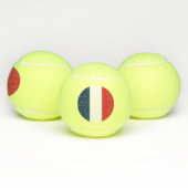 Franse vlag tennisballen (Multi)