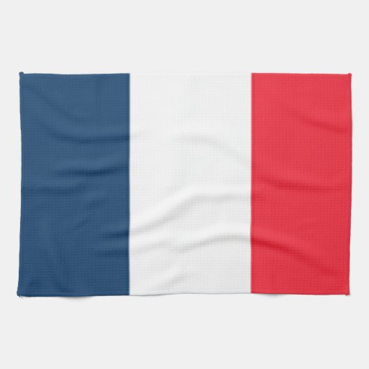 Franse vlag theedoek (Horizontaal)