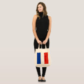 Franse vlag tote bag (Voorkant (model))
