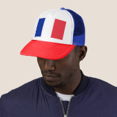 Franse vlag trucker pet (In situ)