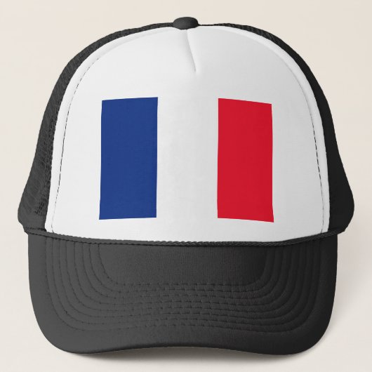 Franse vlag trucker pet (Voorkant)