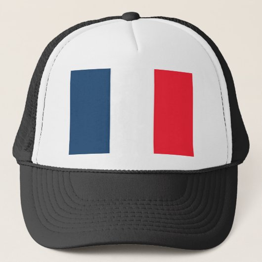 Franse vlag trucker pet (Voorkant)