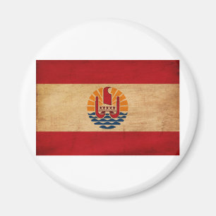 Franse vlag van Polynesië Magneet