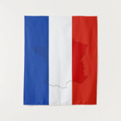 Franse vlag wandkleed (Voorkant)