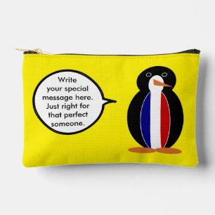 Franse vlag Wilde dieren Pinguïn personaliseer Ges Etui