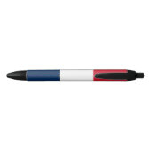 Franse vlag zwarte inkt pen (Achterkant)