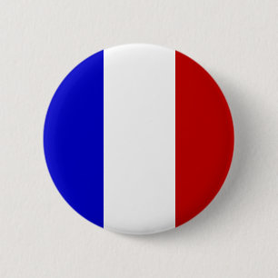 Franse vlaggenknop [ver. 2] ronde button 5,7 cm