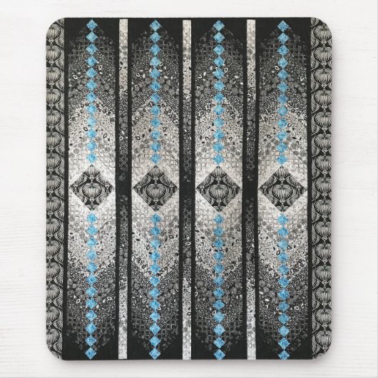 Franse vlecht quilt Muismat (Voorkant)