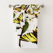 Franse vlinders bad handdoek (Insitu)