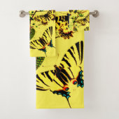 Franse vlinders bad handdoek (Insitu)