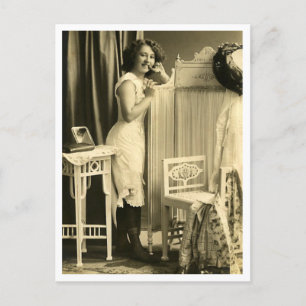 Franse vloot - Pinup Briefkaart