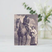 Franse vloot - Romantisch paard Briefkaart (Staand voorkant)