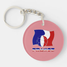 Franse voetbalbal vlag
