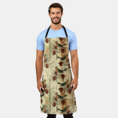  Franse vogelkreeftenstampen Schort (Gedragen)