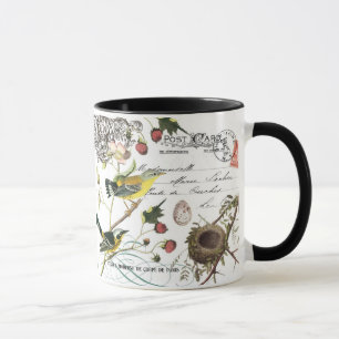 Franse Vogels koffie mok