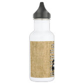 Franse voorzitter Burlap Waterfles (Links)