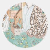 Franse wandtapijt envelop Stickers (Voorkant)