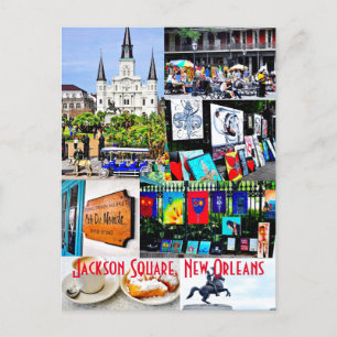 Franse Wijk, New Orleans Briefkaart