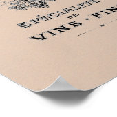  Franse wijn Poster (Hoek)