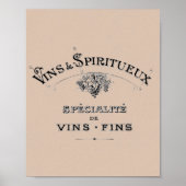  Franse wijn Poster (Voorkant)