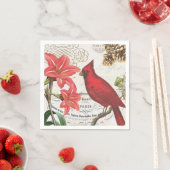  Franse winterkardinaal Servetten (Insitu)