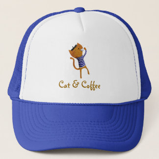 Franse wolk trucker pet