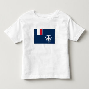 Franse Zuidelijke Antarctische Landen Kinder Shirts