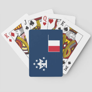 Franse Zuidelijke en Antarctische Gebieden Pokerkaarten